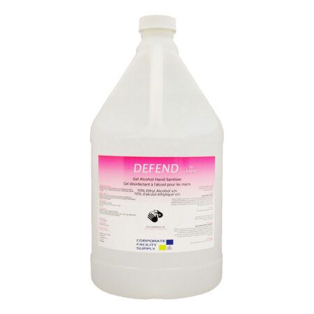 DEFEND GEL SANITIZER 4L PINK LABEL
